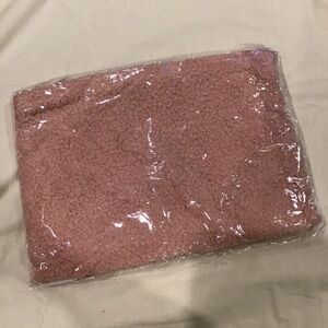 Ulta Sherpa cosmetic bag, NWT